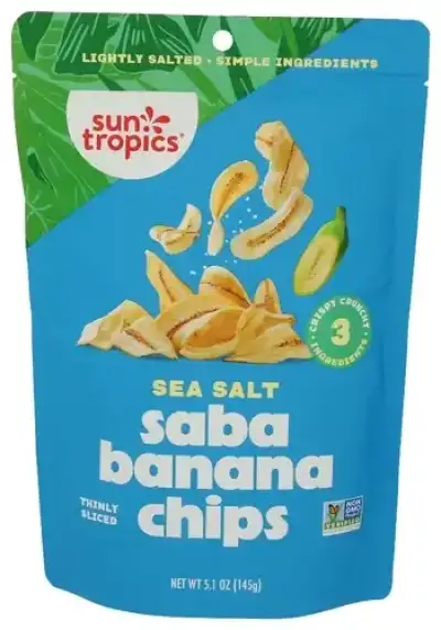 Sun Tropics Chips Banana Sea Salt