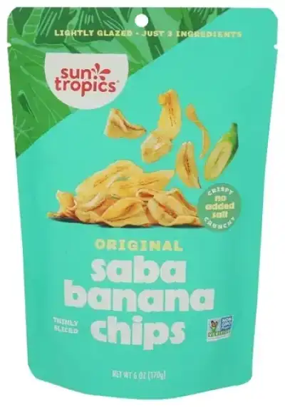 Sun Tropics Chips Banana Saba Orginl