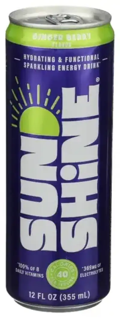 Sunshine Drink Energy Ginger Berry