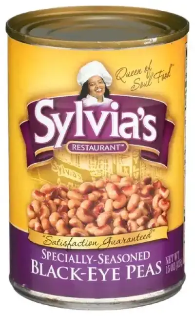 Sylvias Black Eye Peas Seasoned
