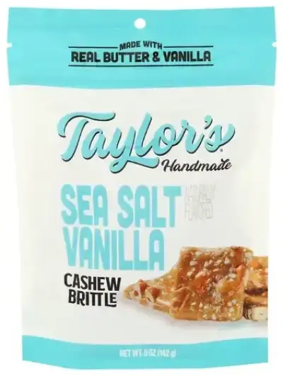 Taylors Brittle Sea Salt Vanila Cashew