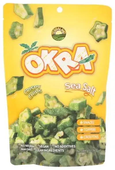 Terraland Chips Okra Sea Salt