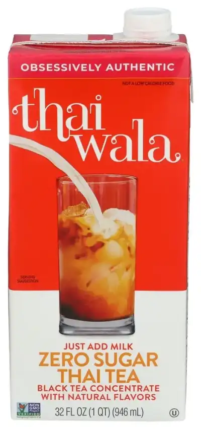 Thaiwala Tea Conc Thai Zero Sugar