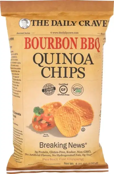 The Daily Crave Chip Quinoa Bourbon Bbq