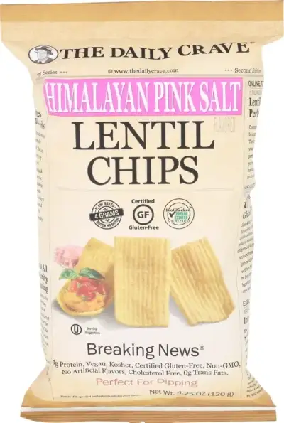 The Daily Crave Chip Lentil Himlyn Pnk Sl
