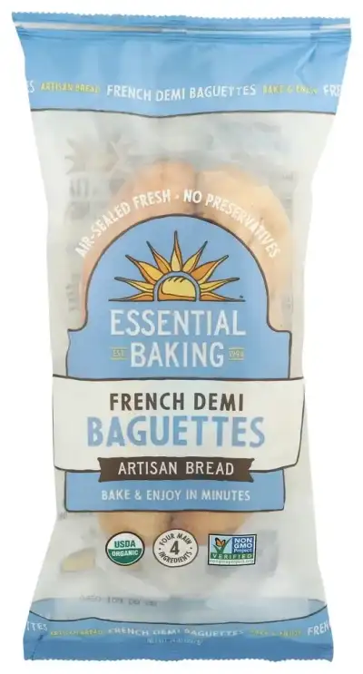 The Essential Baking Comp Baguette French Demi 2Pk