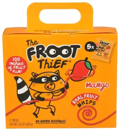 The Froot Thief Fruit Whip Mango 5Pk