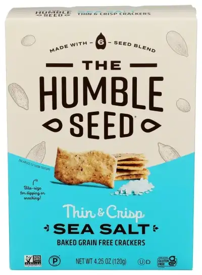 The Humble Seed Crackers Grn Free Seaslt