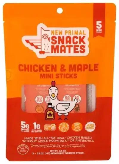 The New Primal Stick Snack Mte Ckn Mple
