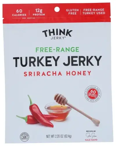 Think Jerky Jerky Turkey Sriracha Hny