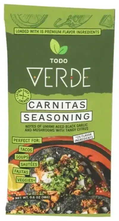 Todo Verde Seasoning Carnitas Taco