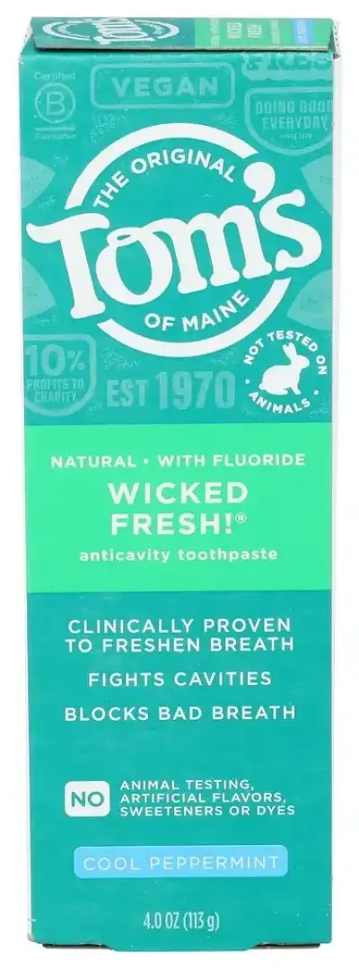 Toms Of Maine Toothpaste Cool Pprmnt