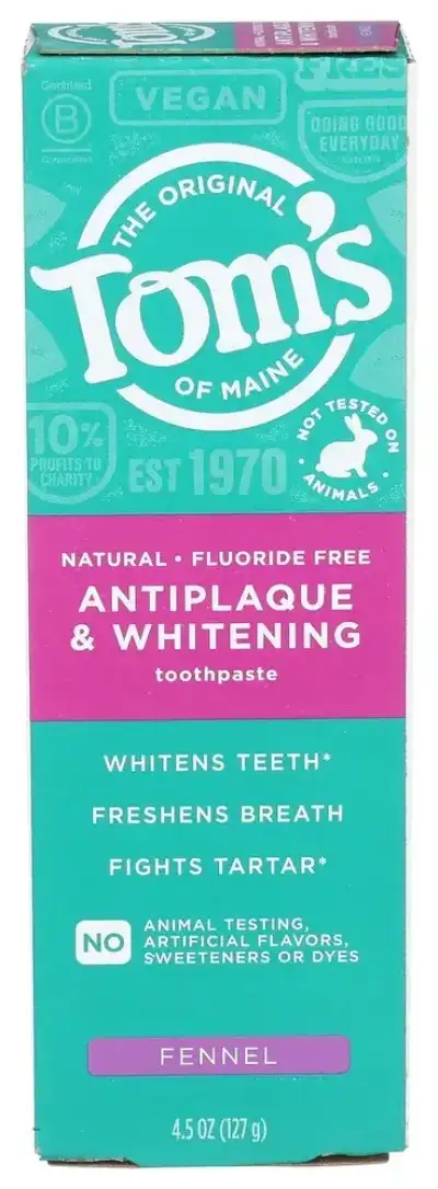 Toms Of Maine Toothpaste Whte Fennel