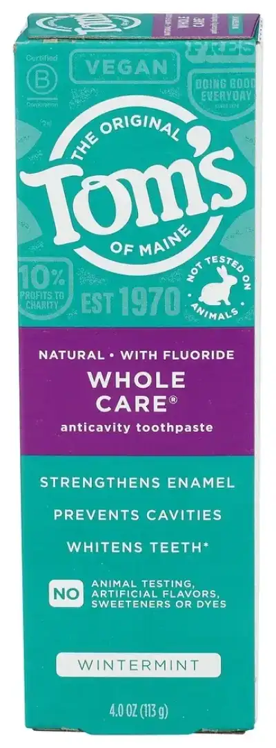 Toms Of Maine Tthpaste Whl Care Wntrmnt