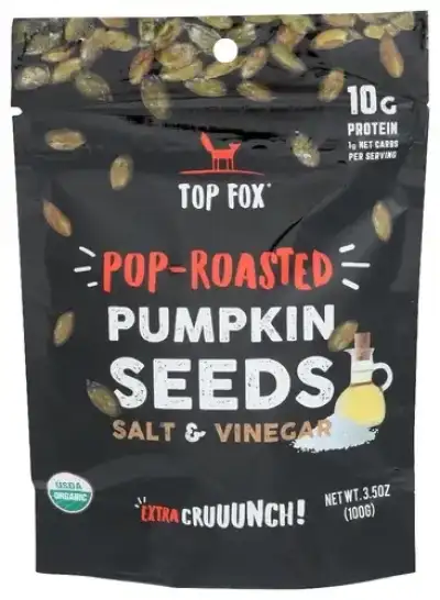 Top Fox Seeds Rstd Pmkn Slt Vngr