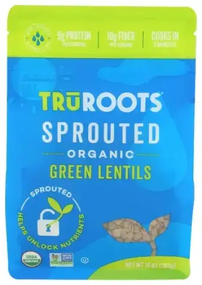 Truroots Bean Lentil Grn Sprtd