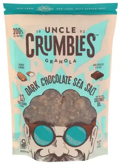 Uncle Crumbles Granola Drk Choc Sea Slt