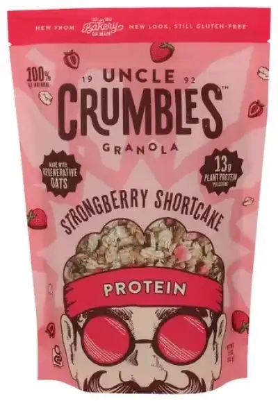 Uncle Crumbles Granola Prtn Strawbrr Sc