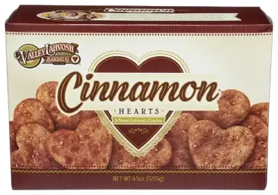 Valley Lahvosh Cracker Heart Cinnamon