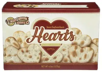 Valley Lahvosh Cracker Heart Organicnl