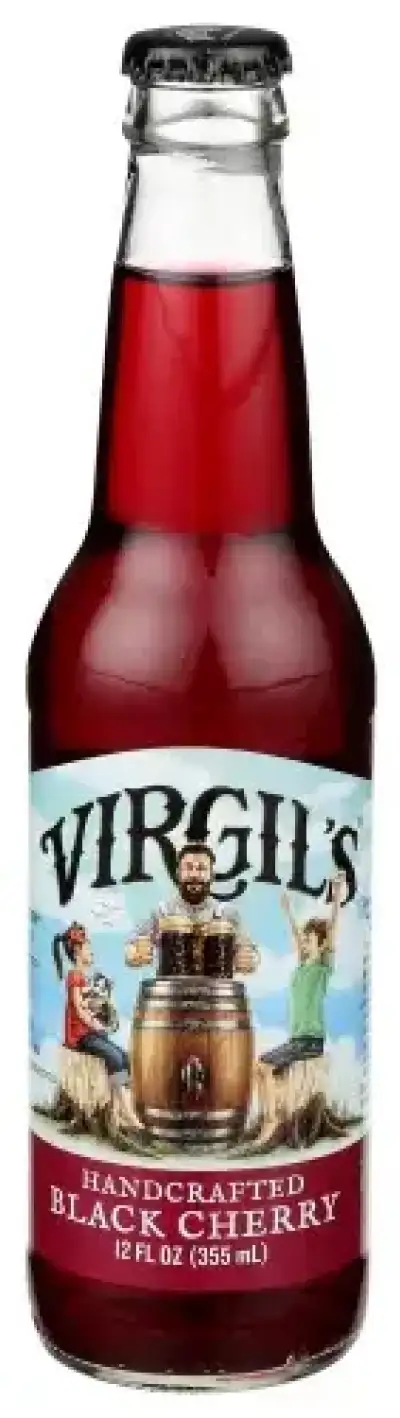 Virgils Soda Blck Chrry Bottle