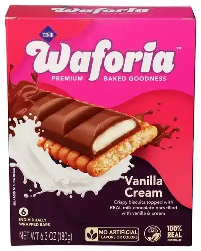 Waforia Biscuit Bar Choc Van