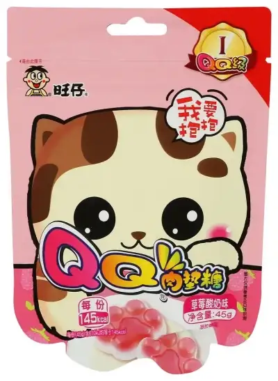 Want-Want Gummies Yogurt Strw Kypw