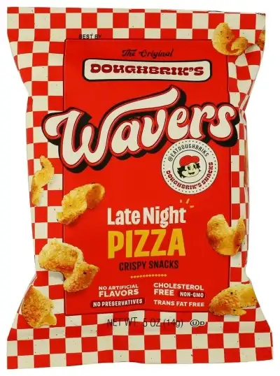Wavers Chips Late Night Pizza