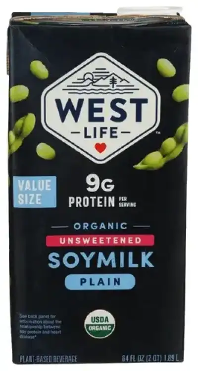 West Life Soymilk Unswt Orgnl