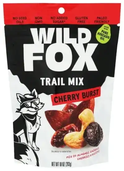 Wild Fox Trail Mix Cherry Burst
