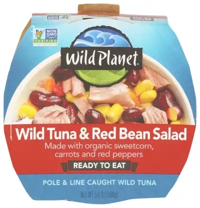 Wild Planet Salad Tuna Bean Corn