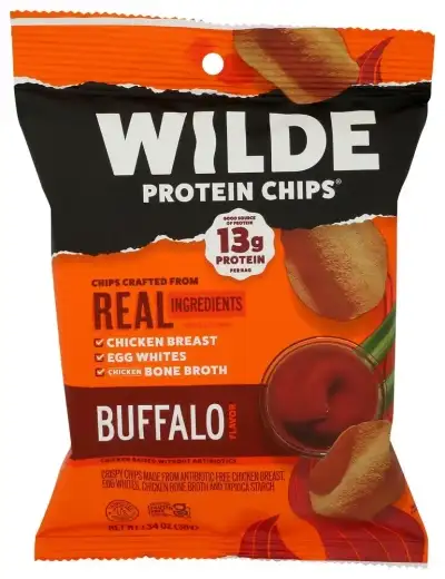 Wilde Snacks Chips Protein Buffalo