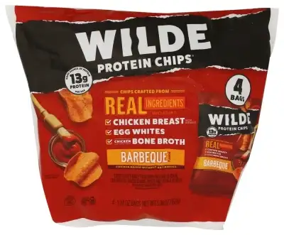 Wilde Snacks Chips Protein Bbq 4 Ct