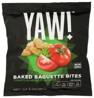 Yaw Snacks Bites Bguette Tom Herbs