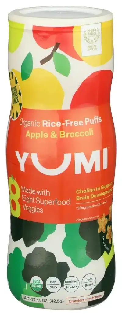Yumi Puffs Apple Broccoli