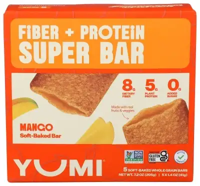 Yumi Bar Kid Prtn Fib Mngo