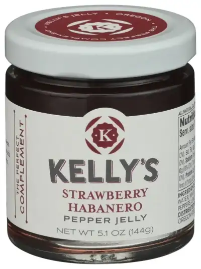 Kellys Jelly Strawberry Habanero Pepp