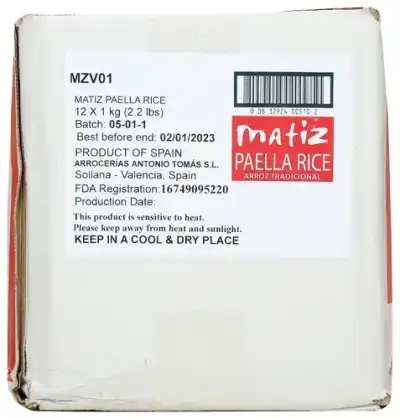 Matiz Rice Valenciano Paella