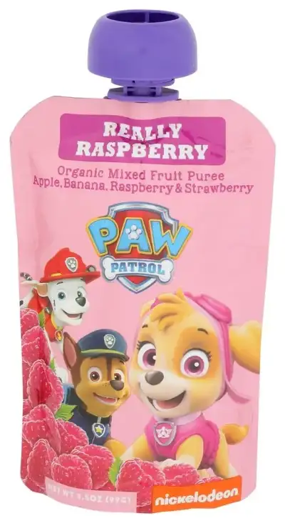 Paw Patrol Range Fruit Pch Rspbry Blnd Org