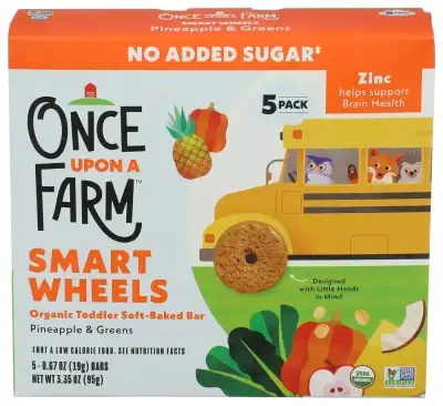 Once Upon A Farm Snacks Kids Pnaple Grns