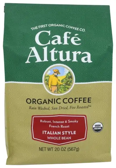 Cafe Altura Coffee Bean Ital Blend Org