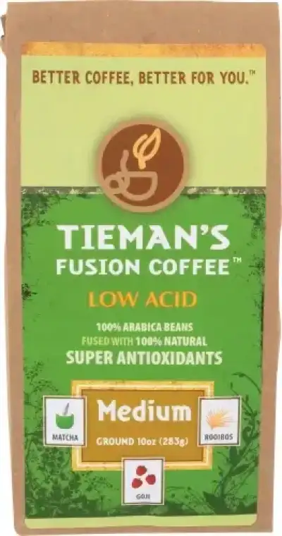 Tiemans Fusion Coffee Grnd Med Fusion