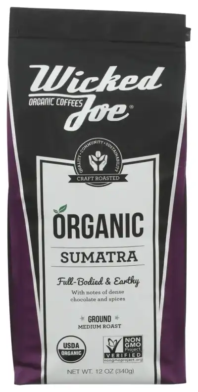 Wicked Joe Coffee Coffee Sumatra Ground