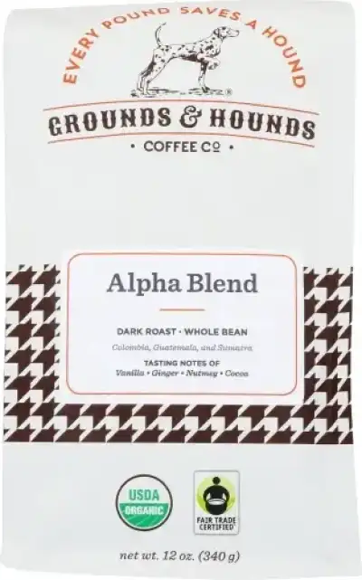 Grounds & Hounds Coffee Coffee Alpha Blend Wb