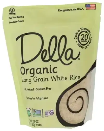 Della Gourmet Rice White Lng Grain Org