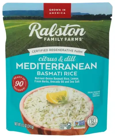 Ralston Family Farms Rice Basmati Mdtrn 90Sec