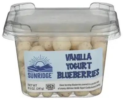 Sunridge Farm Eb Blueberries Yogurt Vnlla