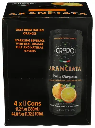 Crodo Aranciata Italian 4Pk