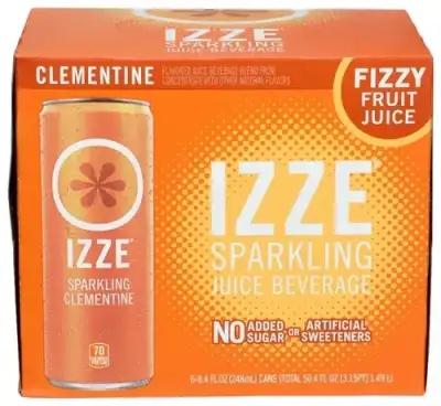 Izze Beverage Juice Spk Clementine 6Pk