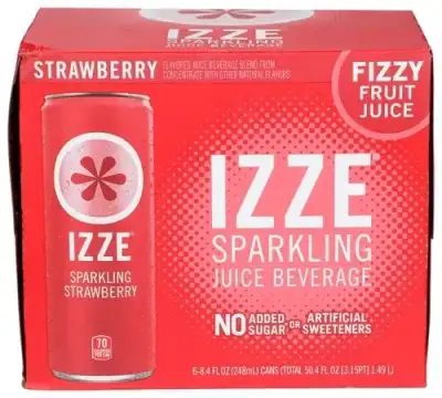 Izze Beverage Juice Spk Strawberry 6Pk